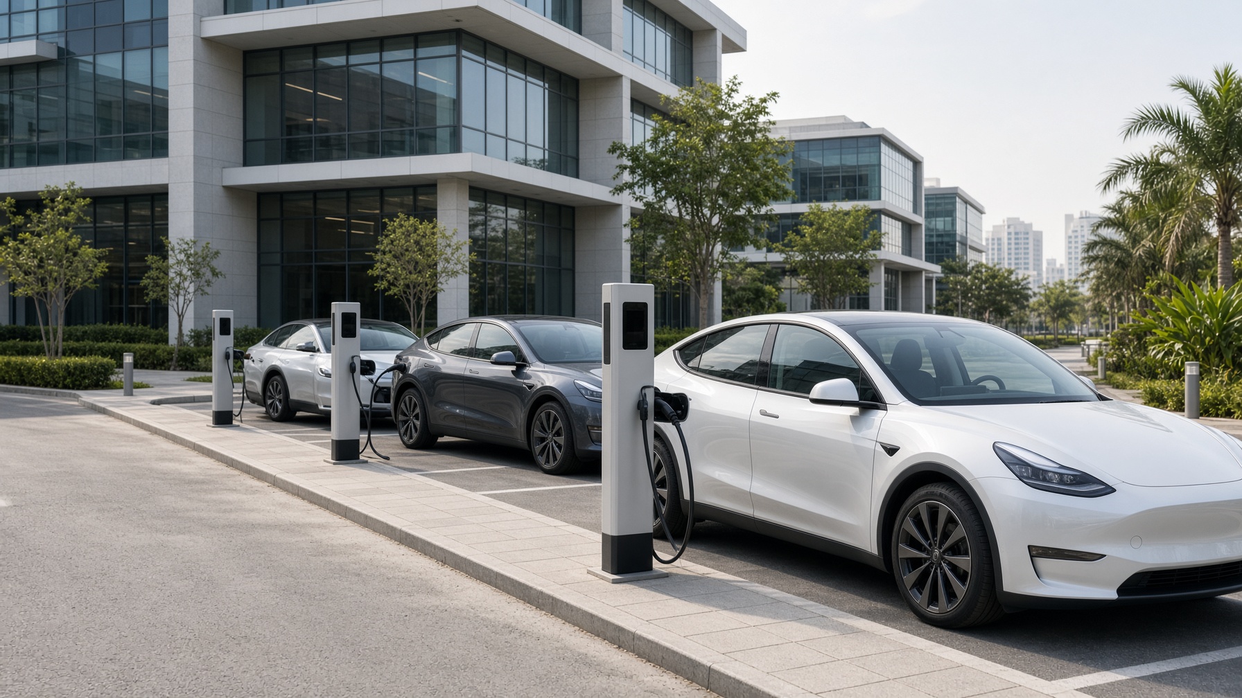 Electric vehicles charging